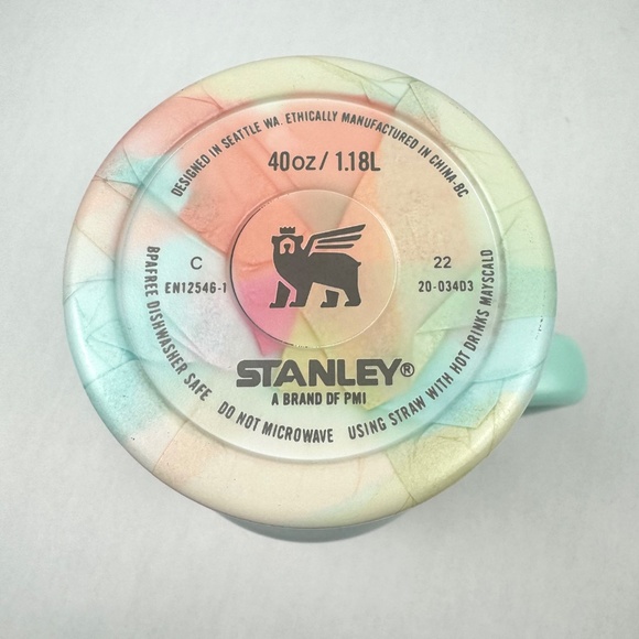 NEW Stanley Quencher H2.0 40oz Tumbler Pastel Warm Serene Brushstrokes - Picture 11 of 12